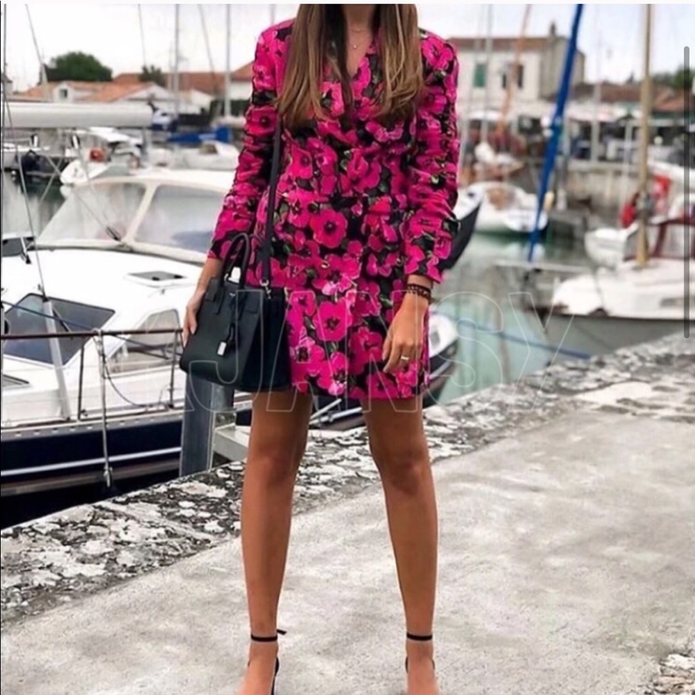 Gigi Floral Blazer Dress